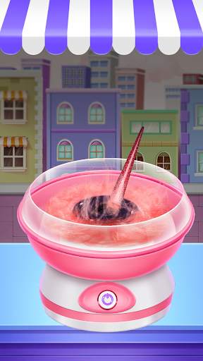 Street Food Cotton Candy Maker - Childhood Memory screenshot 4