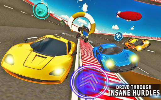 Mega Ramp Driving Car: Stunt And Jump Race screenshot 3