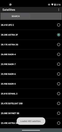 Satellite Locator screenshot 2
