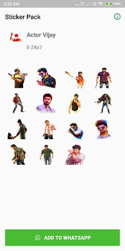 Vijay - Stickers for WhatsApp screenshot 2