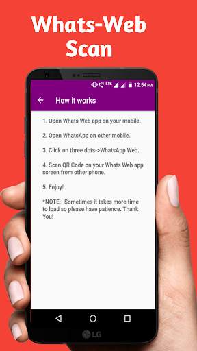 Whats Web Scan - Whatscan For WhatsWeb screenshot 6