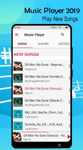 Music Player : Bass Booster & Equalizer screenshot 2