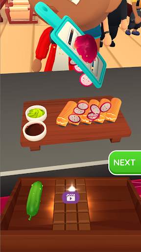 Sushi Roll 3D - Cooking ASMR screenshot 7