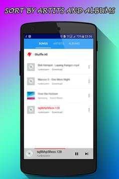 Default Music Player screenshot 1