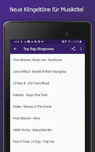 Best Rap Ringtones - Kostenlose Musik Klingeltöne screenshot 5