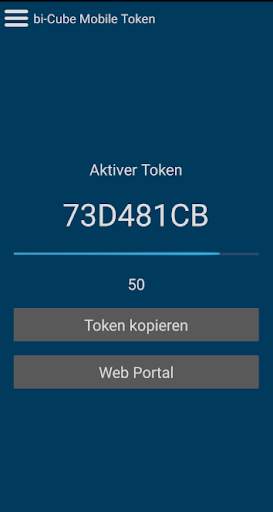 bi-Cube Mobile Token screenshot 1