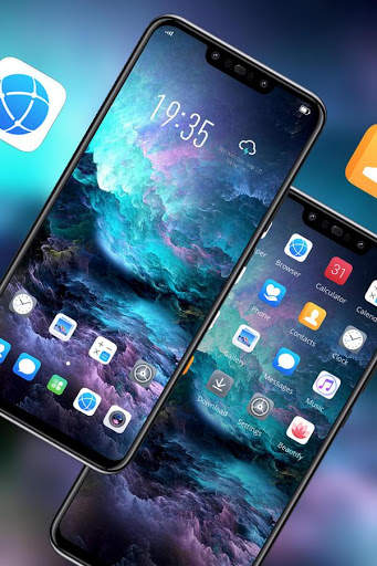 Colorful theme a7 clouds wallpaper screenshot 2