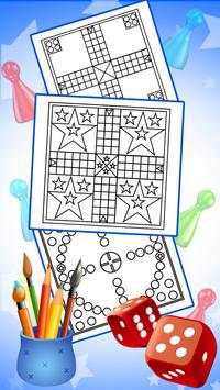 Coloring Book: Ludo Coloring Game screenshot 4