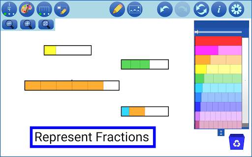 Fraction Strips by mathies screenshot 11