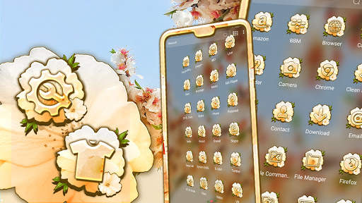 Spring Blossoms Launcher Theme screenshot 2