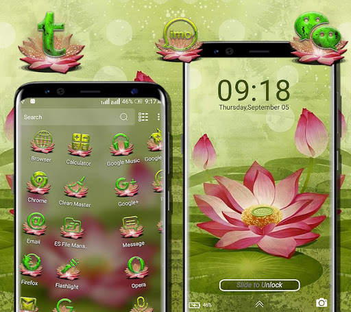 Lotus Launcher Theme screenshot 4