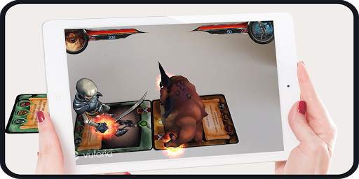 Dark World Wars AR 3D Card Game screenshot 2