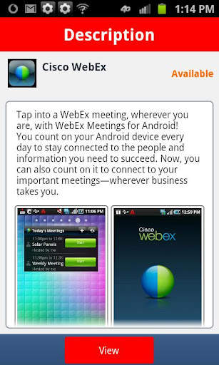 Vodafone Mobile@Work screenshot 4