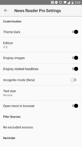 News Reader Pro screenshot 8
