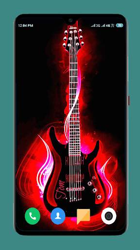 Guitar Wallpaper 4K screenshot 1