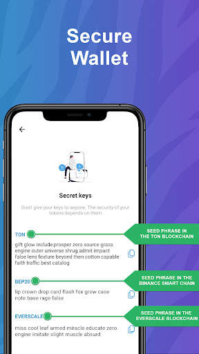 Teegra Messenger Crypto Wallet screenshot 6