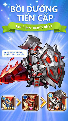 Idle Heroes -Anh Hùng Ánh Sáng screenshot 1