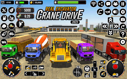 Real Construction Excavator 3D screenshot 3