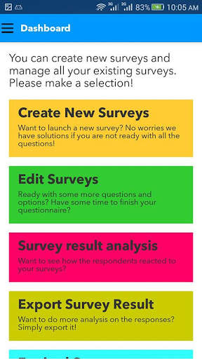 Survey App 4 تصوير الشاشة