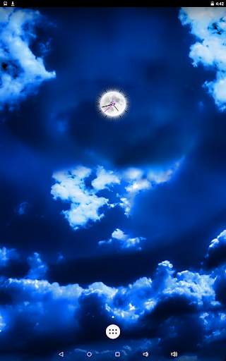 Moon Clock Live Wallpaper screenshot 13