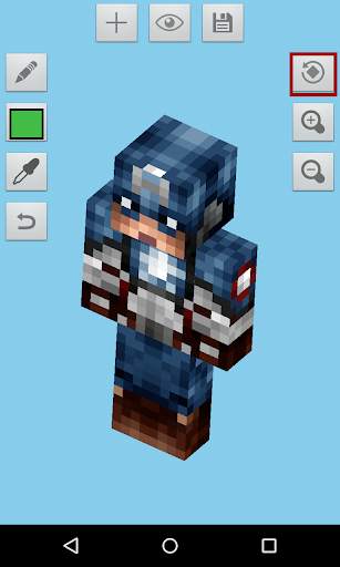 Skin Maker 3D for Minecraft screenshot 1