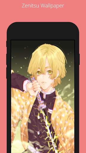 KNY Zenitsu Wallpaper HD screenshot 5