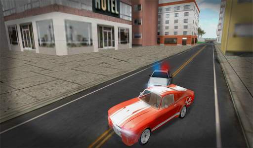 Traffic Police Car Driving 3D screenshot 1