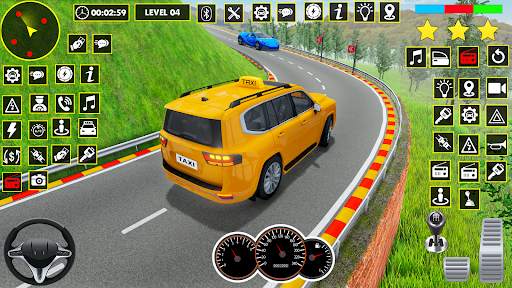 Crazy Car Driving: Taxi Games screenshot 4