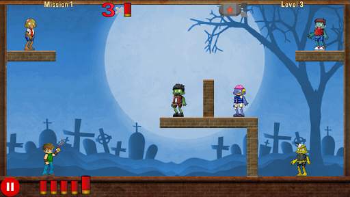 Shoot hungry zombie : shooter games screenshot 2