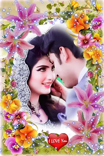 Love photo frame screenshot 1