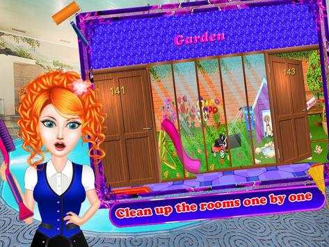 Hotel Room Cleaning Dream Job - Girls Game screenshot 2