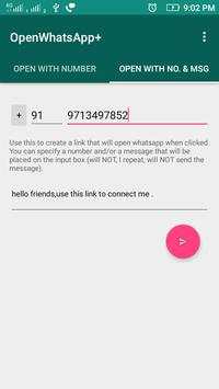 Open In WhatsApp  screenshot 3