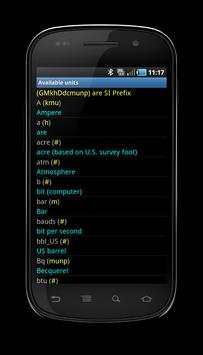 Unit Converter - Unity 4 تصوير الشاشة