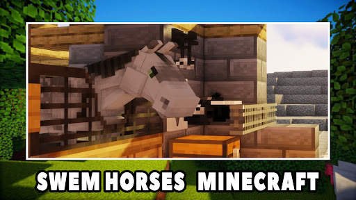 SWEM Horses Minecraft PE Mod screenshot 3