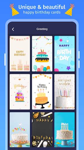 Birthday Song Video Maker screenshot 4