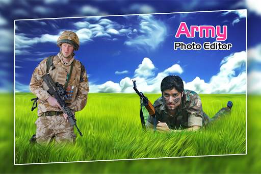 Army Photo Editor 3 تصوير الشاشة