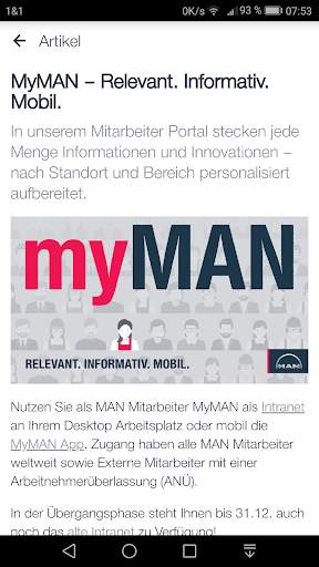 MAN Truck & Bus SE - myMAN screenshot 3