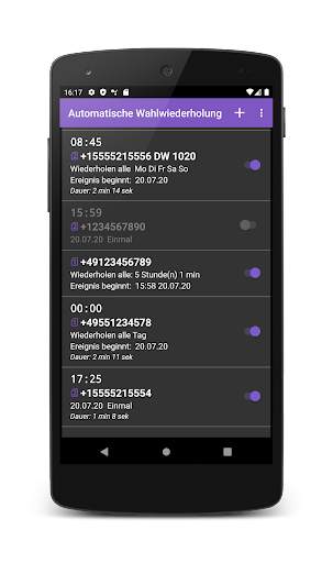 Automatische Wahlwiederholung screenshot 4