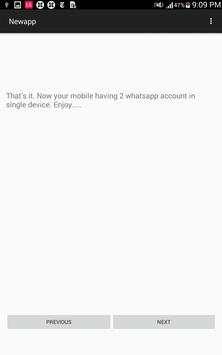 Dual Whatsapp in single phone screenshot 3