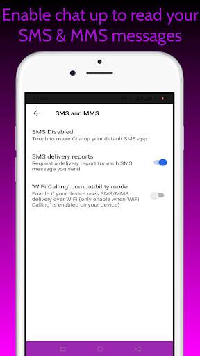 Chat-up free & encrypted messenger for Android- screenshot 1