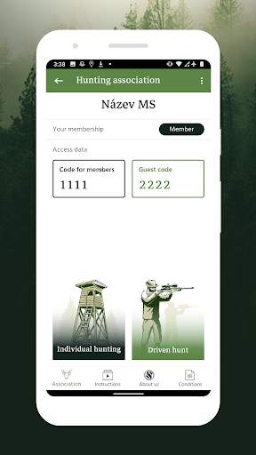 Hunter's App screenshot 1