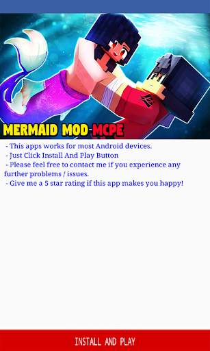 Mermaid Mod for Minecraft PE screenshot 3
