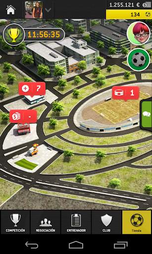 Striker Manager 2016 (fútbol) screenshot 1