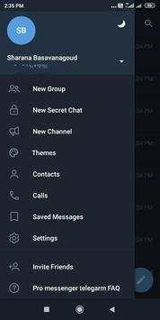PRO TELEGRAM MESSENGER screenshot 1