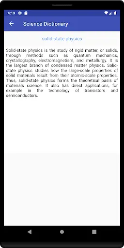 Science Dictionary screenshot 3