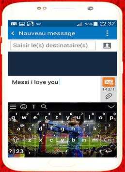 keyboard of messi 2018 screenshot 3