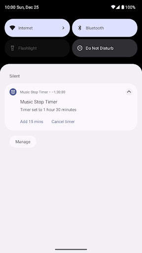 Music Stop Timer (Sleep Timer) screenshot 13