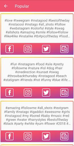 Tags for Instagram - #tags for get more likes screenshot 18