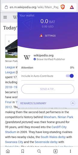 Brave Browser (Nightly) screenshot 3