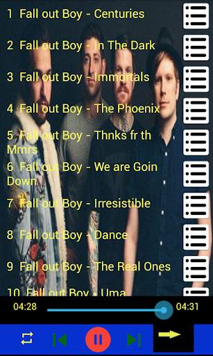 Fall out Boy Ringtones | songs offline screenshot 1